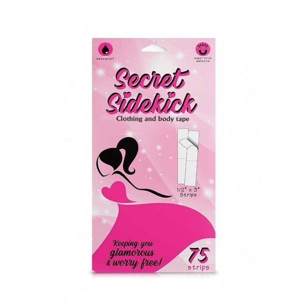 Womens Clear Double Sided Fashion Beauty Tape For Clothing And Body 75 Strips Strong Adhesive For All Skin Tones And Fabric By Secret Sidekick 1 Pack Walmart Com Walmart Com Womens Clear Double Sided Fashion Beauty Tape For Clothing And Body 75 Strips Strong Adhesive For All Skin Tones And Fabric By Secret Sidekick 1 Pack Walmart Com Walmart Com