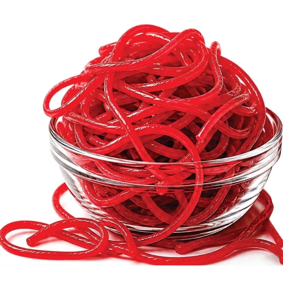 Gustaf's Strawberry Licorice Laces Candy 4 lb (2 pack) Soft Chewy Licorice