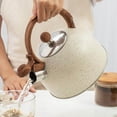 thumbnail image 4 of Whistling Tea Kettle Teapot Water Kettle Heat-Proof Handle for Gas Induction, 4 of 9