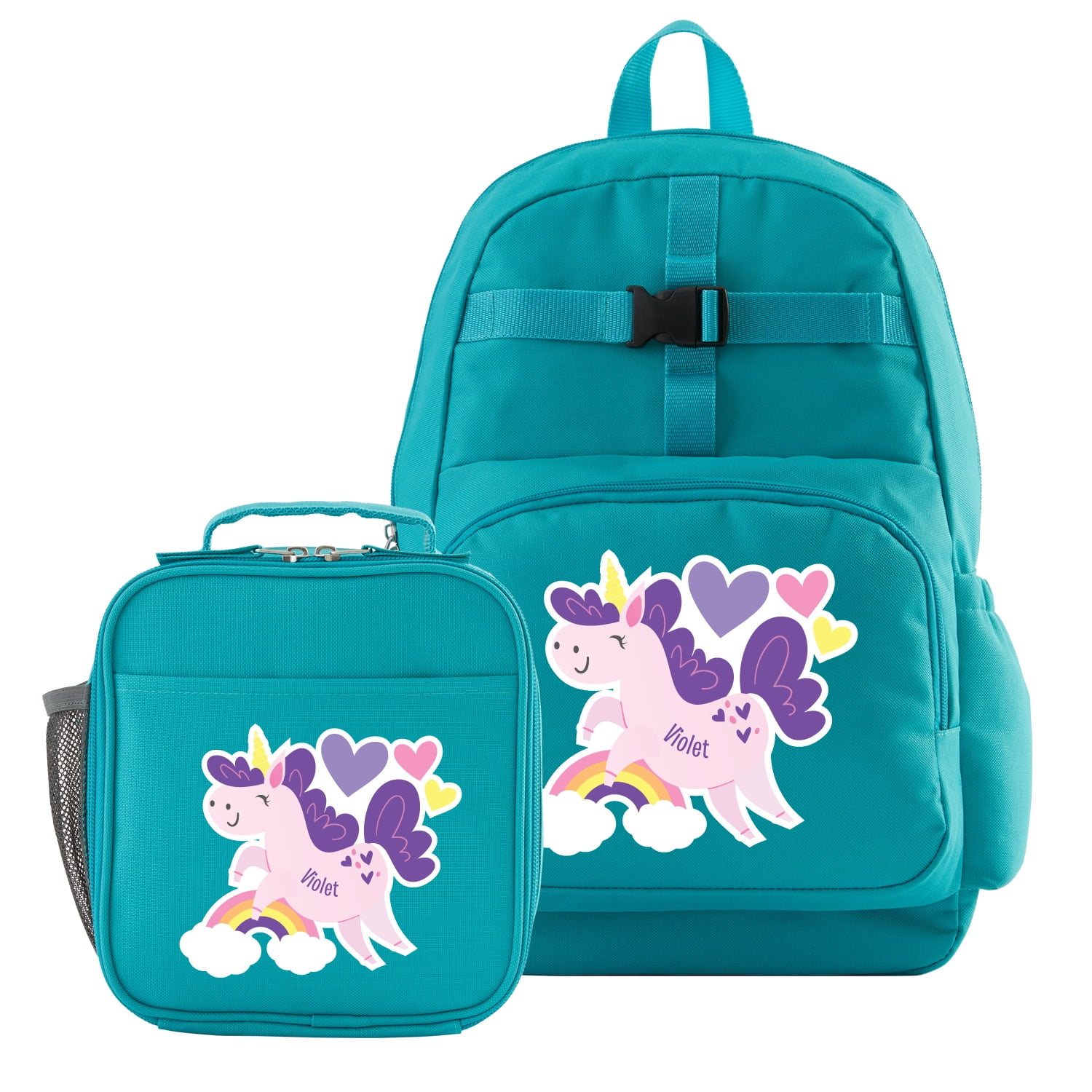 unicorn backpack and lunchbox walmart