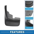 thumbnail image 3 of Guardabarros automotrices únicos para Jeep Grand Cherokee 2005 - 2010, 3 of 7