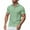 Green, variant on Men's Polo Shirts With Collar Big And Tall Under $10 Summertime Mesh Casual Loose Button Lapel Short Sleeve