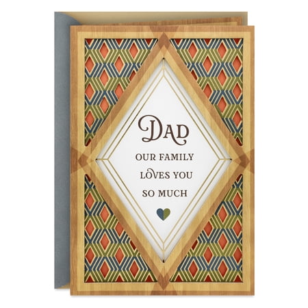 Hallmark Father's Day Card from Family (Your Actions Speak Love)