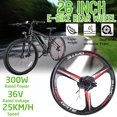 thumbnail image 2 of 26'' 300W Electric Rear Wheel Cycling Conversion Kit For Bicycle Motor E-Bike, 2 of 9