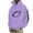 Purple, variant on LUOGENLI Mens Hoodies Pullover Graphic Men's Hoodies & Sweatshirts Football Print Pullover Casual Loose Fit Hooded Sweater for Autumn Winter Comfortable Streetwear Mens Hoodies Black Camo Khaki Size S