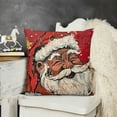thumbnail image 2 of YINGXI Christmas Girl Decorative Throw Pillow Covers, Believe Cushion Case Decor, Winter Holiday Farmhouse Home Decoration 20x20in, 2 of 5
