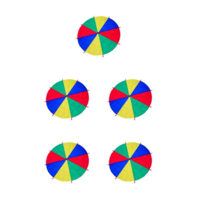 Soidarity Los niños juegan Rainbow Parachute Juego al aire libre Ejercicio Deporte Juguete 2M Type2 NO2
