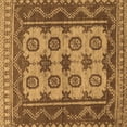 thumbnail image 1 of Ahgly Company Indoor Square Southwestern Brown Country Area Rugs, 3' Square, 1 of 4