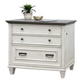thumbnail image 2 of Bowery Hill Set of 3 Credenza Office Desk & Bookcase with Doors & File Cabinet, 2 of 29