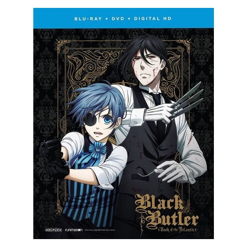 Black Butler Book Of Atlantic English Dub Funimation FUNIMATION-SDS BLACK BUTLER-BOOK OF THE ATLANTIC-MOVIE (BLU-RAY/DVD/UV