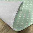 thumbnail image 5 of Ambesonne Mint Place Mats Set of 4, Classical Vintage Fresh, Standard Size, Mint Green and White, 5 of 6