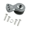 thumbnail image 1 of Alloy Aluminum Servo Arm Rocker Accessory Server for Servo Arm Arm Alloy RC Crawler 1/10 RC Cars Boat Buggy M Argent, 1 of 8