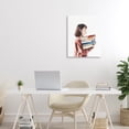thumbnail image 3 of Stupell Industries Traditional The Book Bearer Girl Canvas Art, 16 x 20, by Svetlana Aleynikova, 3 of 8