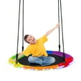 thumbnail image 7 of KloKick 700lbs 40" Saucer Tree Swing for Kids & Adults – Durable Outdoor Swing with LED Lights, 2 Tree Hanging Straps. Rainbow, 7 of 7