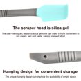 thumbnail image 2 of Silicone Cake Spatula Heat-Resistant Cream Rubber Scraper Non-stick Spatula Non-stick Silicone Kitchen Utensil for Mixing Baking, Purple, 2 of 8