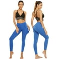 thumbnail image 6 of QRIC Yoga Pants for Women with Pockets High Waisted Tummy Control Fitness Workout Leggings, 6 of 6