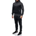 thumbnail image 1 of 2 piezas de moda con capucha pulóver sudadera pantalones hombres cálidos conjuntos de chándal (M) Likrtyny Para estrenar, 1 of 1