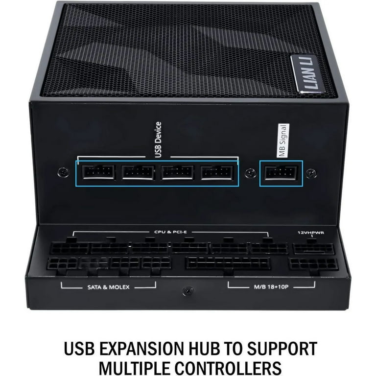 LIAN LI Edge series EG0850 Black, 850W ATX12V v3.1, 80 PLUS GOLD