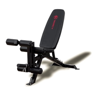 Marcy Multipurpose Adjustable Utility Slant Board Bench, 600 lb