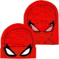 thumbnail image 2 of Spider-Man Knitted Beanie Hat with Spider-Man Mask Design, 2 of 3