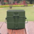 thumbnail image 3 of 3Pcs/Set Lunch Box Pot and Pan Mess Camping Cooking Food Container, 3 of 7