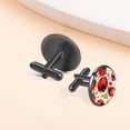 thumbnail image 6 of Ladybird Men's Cufflinks Set for Formal Attire Made of Stainless Steel, Suitable for Dress Shirts - for Business Meetings and Weddings, 6 of 6