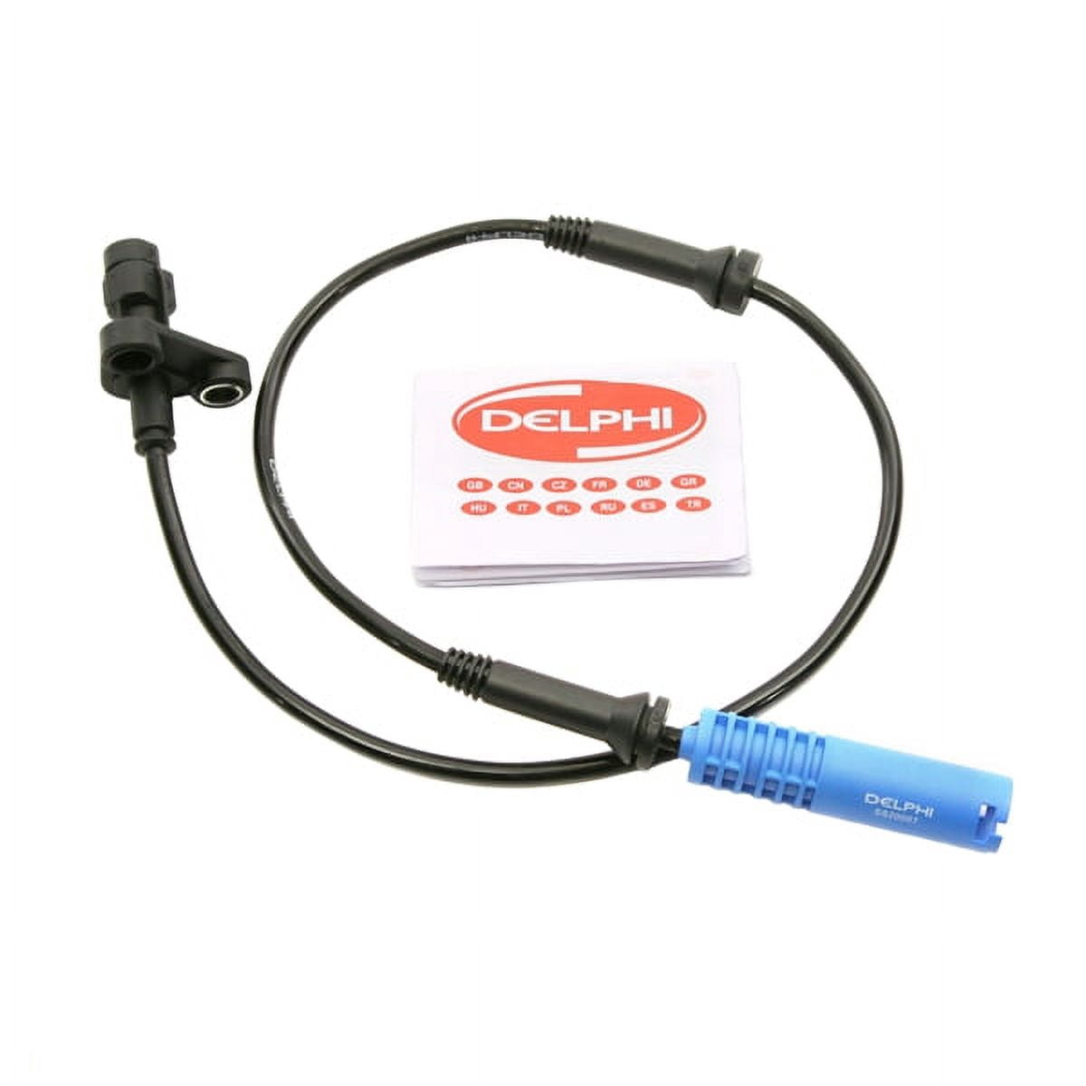 Delphi ABS Wheel Speed Sensor P/N:SS20007 Fits select: 1999-2000 BMW 528, 2001-2003 BMW 530