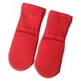 thumbnail image 2 of Protectores de pie Zulema Guardia de empeine lavables deportivos elásticos Soporte para tobillo Fitness Talla L Rojo, 2 of 8