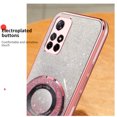 thumbnail image 2 of Plated Gradient Glitter Round Holder TPU Phone Case, Series 1,iPhone 14 Pro, 2 of 7
