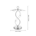 thumbnail image 2 of Estante para copas de vino de encimera: soporte de metal para copas con 6 ganchos - Exhibidor de copas independiente para cocinas, bares y mesas., 2 of 7