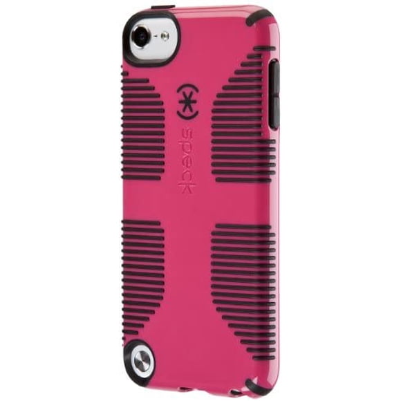 Speck Products CandyShell Grip Case for iPod Touch 5, Raspberry Pink/Black