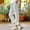 White, variant on Juslio Girls Pants Unisex Child Casual With Pockets Smocked High Waist Pant Loose Wide Leg Trousers 4-14 Years Linen Pants