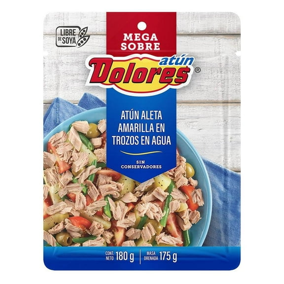 Atún Dolores en agua 180 g