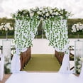thumbnail image 4 of TIFOR 12pcs 84ft Fake Vines Fake Ivy Leaves Artificial Ivy Garland Greenery Hanging Plants Green Vines for Bedroom Party Wedding Wall Indoor Outdoor Home Decor, 4 of 7