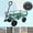 Green, variant on Green Metal Wagon Cart with Solid Wheels for Garden, Heavy Duty Utility Cart for Transporting Firewood, Tools, and Debris, 37L x 19.48W x 40.15H inches