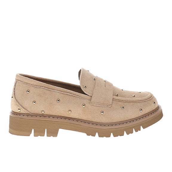 Corkys Womens Stud Muffin Studded Slip On Loafers Casual Shoes