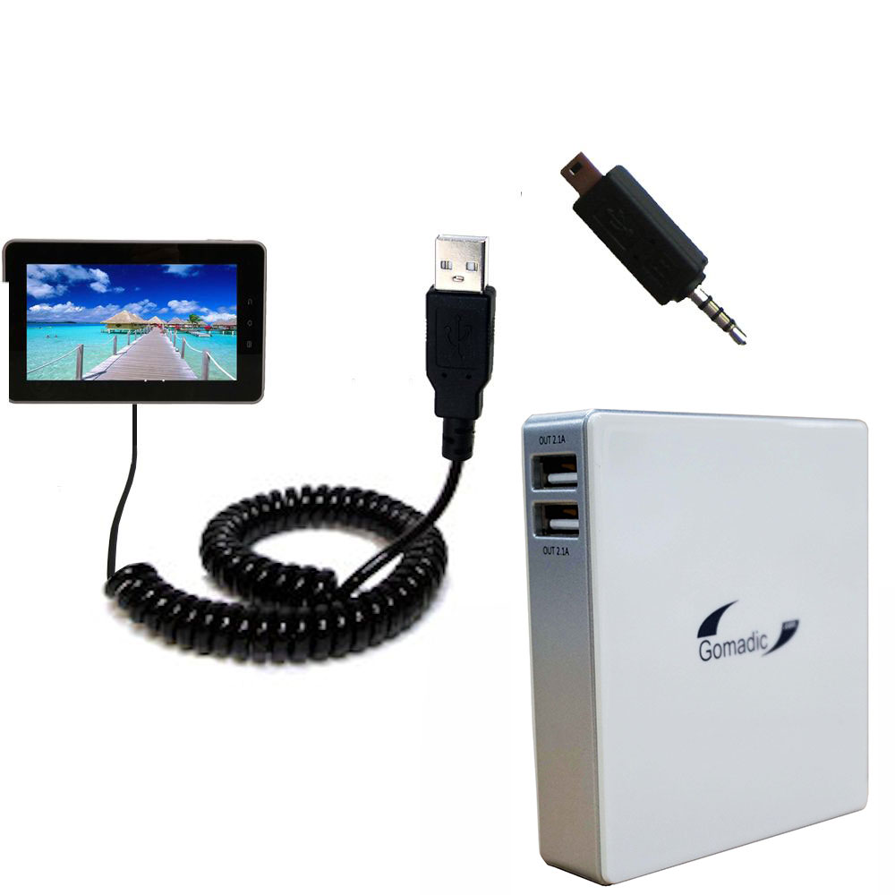 Gomadic High Capacity Rechargeable External Battery Pack suitable for