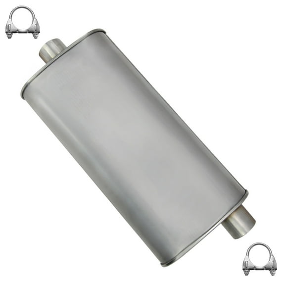 Northeastern Exhaust Stainless Steel Muffler Fits 2007–2009 Tahoe 4.8L & 2007–2020 Tahoe 5.3L Direct Fit