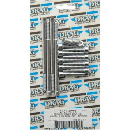 Drag Specialties Bolt Kit Primary Smooth for FL 07-17 2401-0772