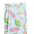 thumbnail image 2 of Wonder Nation Toddler Girls Short Sleeve Tee and Shorts Cotton Pajama Set, 2-Piece, Sizes 12M-5T, 2 of 3