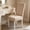 🔥 Khaki_New, variant on TTJ All-Inclusive Straight-Back Chair Cover Full Slipcover Stretch Fabric Protective Seat Back And Cushion Wrap Washable Elastic Fit For Dining Room Restaurant Banquet Use