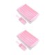 thumbnail image 4 of Cateissary Bandeja de cubitos de hielo de 55 rejillas, fabricante de hielo para bebidas, contenedor de almacenamiento para Bar de fiesta, Rosa 2Conjunto, 4 of 6