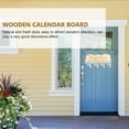 thumbnail image 5 of HOMEMAXS  Wooden Calendar Hanging Tag Birthday Perpetual DIY for Home Events Plaque, 5 of 8
