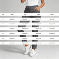 thumbnail image 4 of Women's High Waisted Stretchy Ankle Pants, Straight Leg Pull on Yoga Work Trousers with Pockets, Casual Daily Wear or Office, Breathable and Comfortable Sky Blue L, 4 of 10