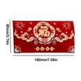 thumbnail image 3 of Xihbxyly Sobres de Terciopelo Rojo, Juego de 6 Piezas, Color Rojo Festivo, Material de Terciopelo Suave y Elegante, Perfecto para Regalos En Efectivo, Bodas y Festividades, Tamaño Generoso de 7,08 X, 3 of 5