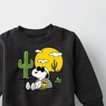 thumbnail image 3 of Peanuts - Snoopy & Woodstock - Toddler And Youth Crewneck Fleece Sweatshirt, 3 of 6