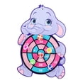 thumbnail image 1 of Tablero de dardos con bolas adhesivas para niños, divertido tablero de dardos de dibujos animados, además de varios frisbee de dibujos animados creativos de terciopelo, 1 of 1