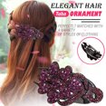 thumbnail image 3 of Pinza De Pelo Con Diamantes De Imitación Para Mujeres Y Niñas, Pinzas Para El Pelo Elegantes Y Gruesas, Accesorios Para El Cabello Largo ANGGREK  No, 3 of 7