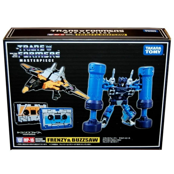 Transformers MP-16 Destron Cassettron Frenzy & Buzzsaw