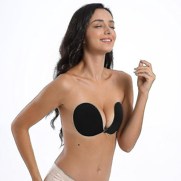Bra Sless Sticky Invisible Push Up Fa Bra Nipple Covers For Backless D  Beige 